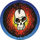 Pog n°44 - Skull Bomb - Series 1 - World Pog Federation (WPF)